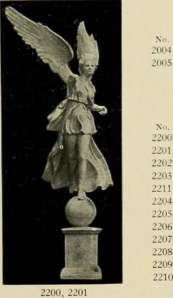 An illustration from Catalogue of plaster reproductions from antique, medieval and modern sculpture : subjects suitable for schools, libraries, and homes., 1911, leaf 42