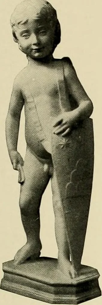 An illustration from Catalogue of plaster reproductions from antique, medieval and modern sculpture : subjects suitable for schools, libraries, and homes., 1911, leaf 44