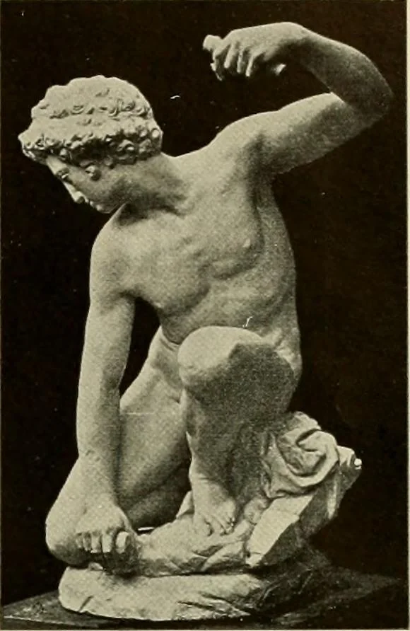 An illustration from Catalogue of plaster reproductions from antique, medieval and modern sculpture : subjects suitable for schools, libraries, and homes., 1911, leaf 44