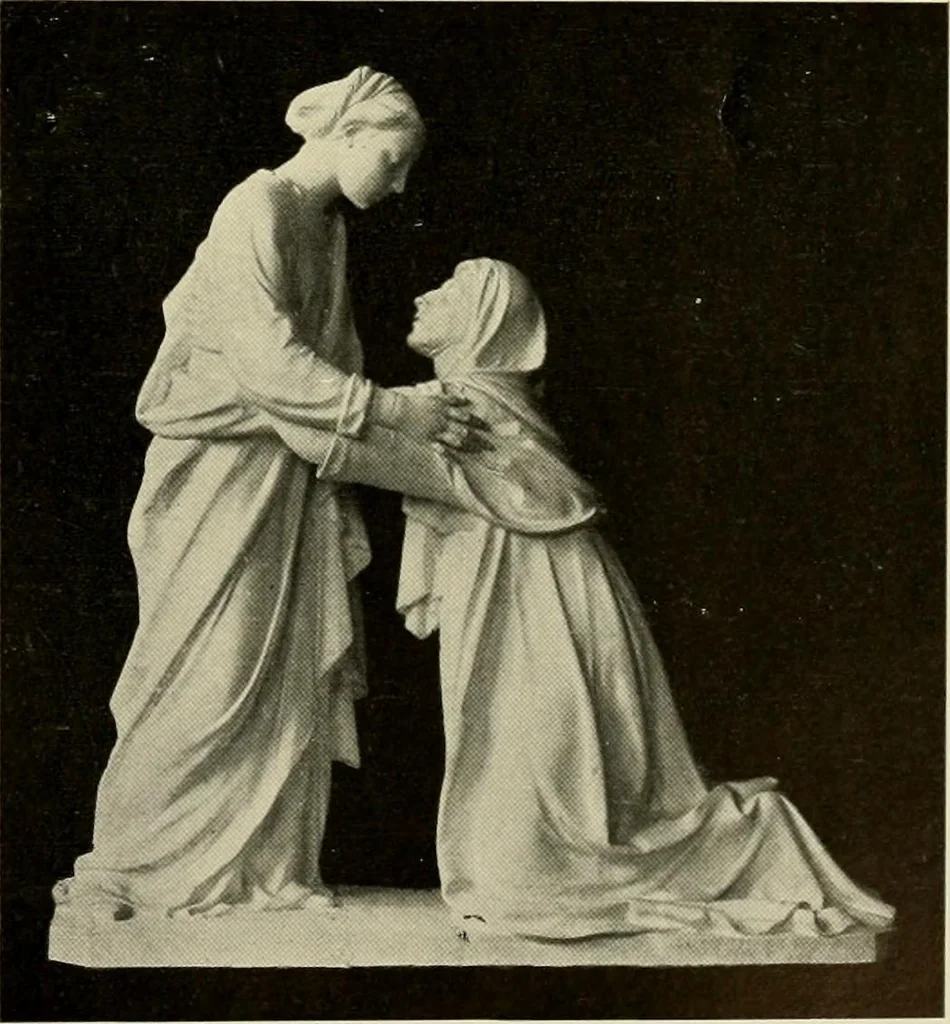 An illustration from Catalogue of plaster reproductions from antique, medieval and modern sculpture : subjects suitable for schools, libraries, and homes., 1911, leaf 46