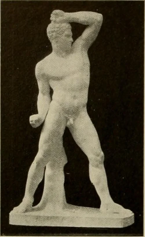 An illustration from Catalogue of plaster reproductions from antique, medieval and modern sculpture : subjects suitable for schools, libraries, and homes., 1911, leaf 49