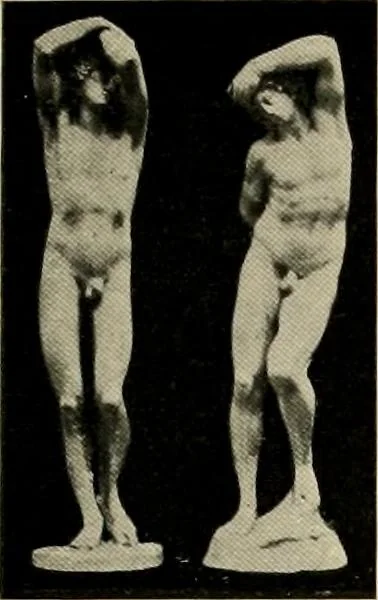 An illustration from Catalogue of plaster reproductions from antique, medieval and modern sculpture : subjects suitable for schools, libraries, and homes., 1911, leaf 50