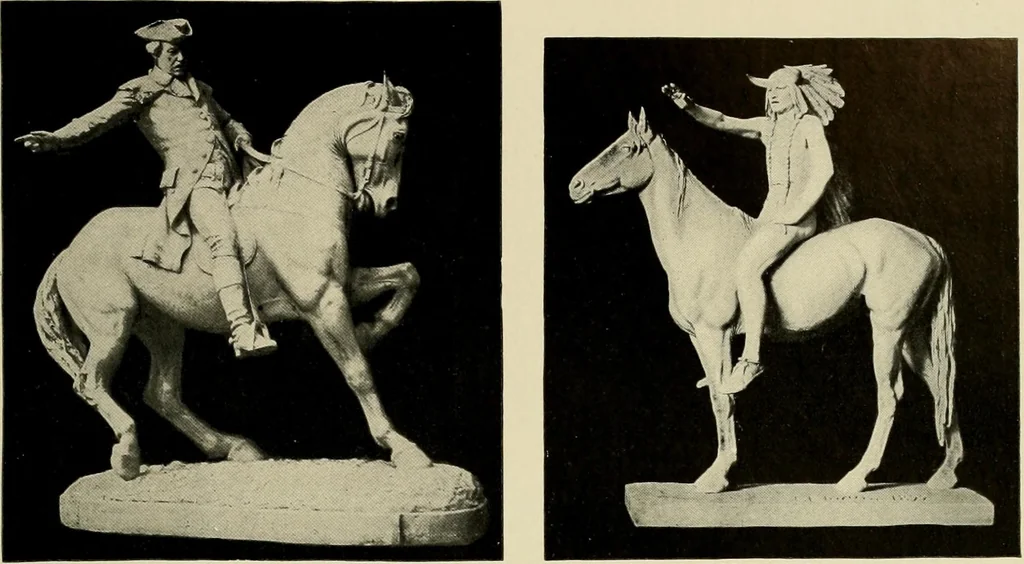 An illustration from Catalogue of plaster reproductions from antique, medieval and modern sculpture : subjects suitable for schools, libraries, and homes., 1911, leaf 54