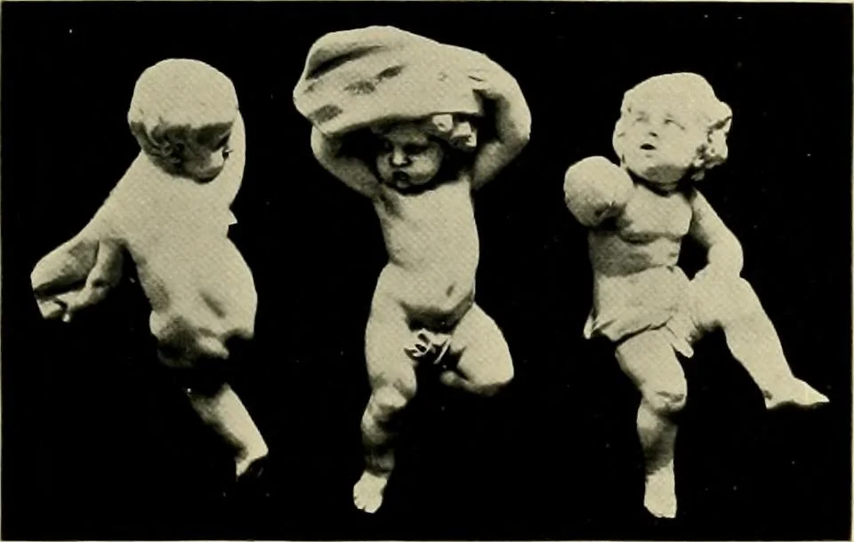 An illustration from Catalogue of plaster reproductions from antique, medieval and modern sculpture : subjects suitable for schools, libraries, and homes., 1911, leaf 56