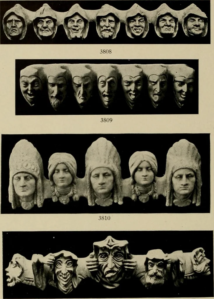 An illustration from Catalogue of plaster reproductions from antique, medieval and modern sculpture : subjects suitable for schools, libraries, and homes., 1911, leaf 61