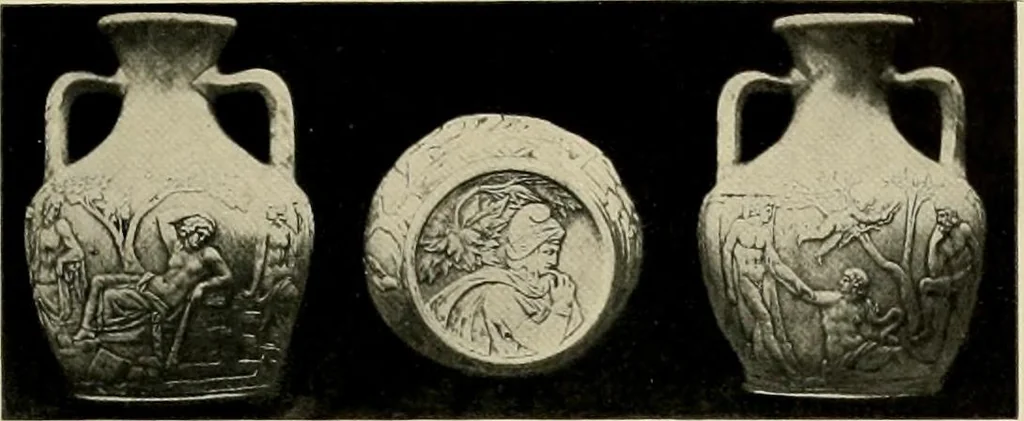An illustration from Catalogue of plaster reproductions from antique, medieval and modern sculpture : subjects suitable for schools, libraries, and homes., 1911, leaf 62