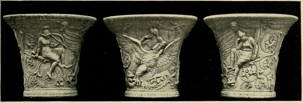 An illustration from Catalogue of plaster reproductions from antique, medieval and modern sculpture : subjects suitable for schools, libraries, and homes., 1911, leaf 62