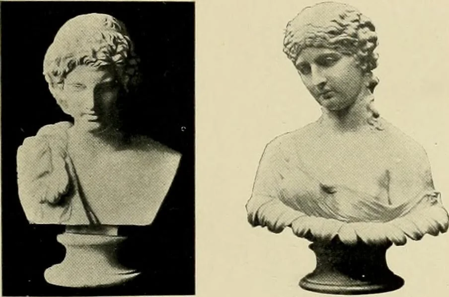 An illustration from Catalogue of plaster reproductions from antique, medieval and modern sculpture : subjects suitable for schools, libraries, and homes., 1911, leaf 66