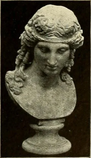 An illustration from Catalogue of plaster reproductions from antique, medieval and modern sculpture : subjects suitable for schools, libraries, and homes., 1911, leaf 68