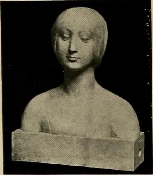 An illustration from Catalogue of plaster reproductions from antique, medieval and modern sculpture : subjects suitable for schools, libraries, and homes., 1911, leaf 73