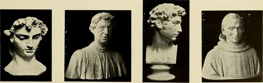 An illustration from Catalogue of plaster reproductions from antique, medieval and modern sculpture : subjects suitable for schools, libraries, and homes., 1911, leaf 74