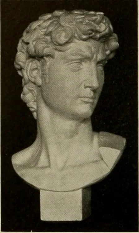 An illustration from Catalogue of plaster reproductions from antique, medieval and modern sculpture : subjects suitable for schools, libraries, and homes., 1911, leaf 75