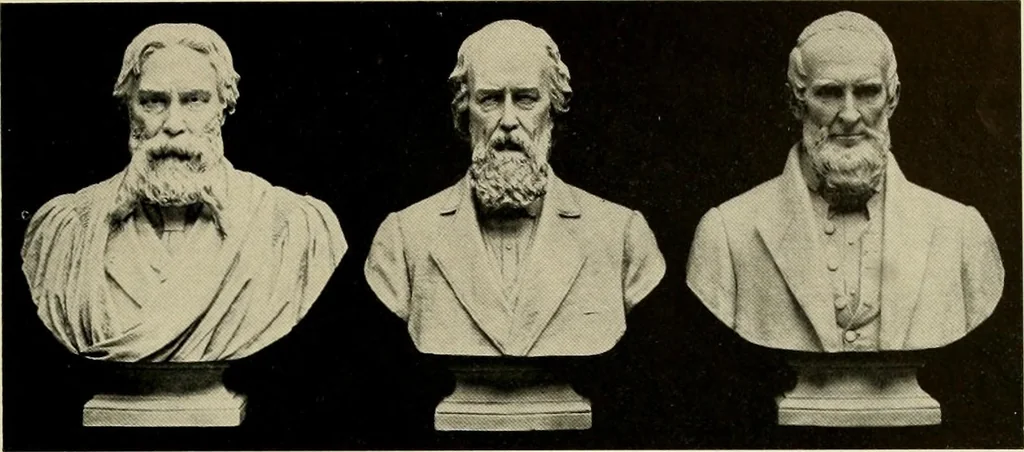 An illustration from Catalogue of plaster reproductions from antique, medieval and modern sculpture : subjects suitable for schools, libraries, and homes., 1911, leaf 76
