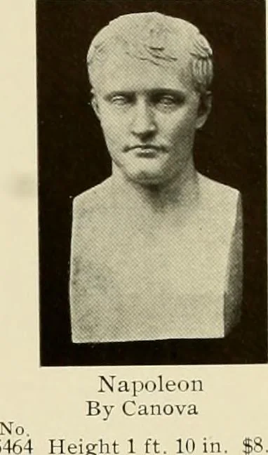 An illustration from Catalogue of plaster reproductions from antique, medieval and modern sculpture : subjects suitable for schools, libraries, and homes., 1911, leaf 82