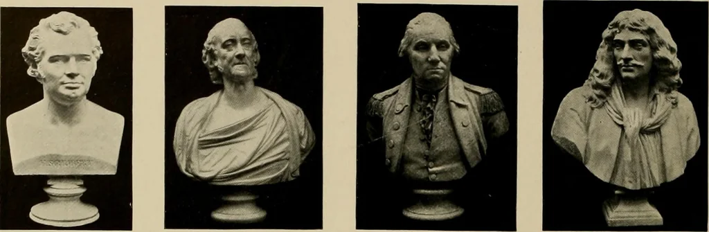 An illustration from Catalogue of plaster reproductions from antique, medieval and modern sculpture : subjects suitable for schools, libraries, and homes., 1911, leaf 83
