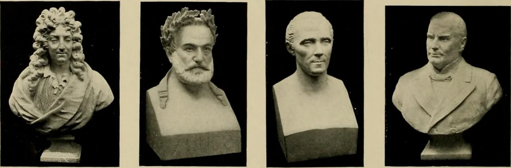An illustration from Catalogue of plaster reproductions from antique, medieval and modern sculpture : subjects suitable for schools, libraries, and homes., 1911, leaf 83