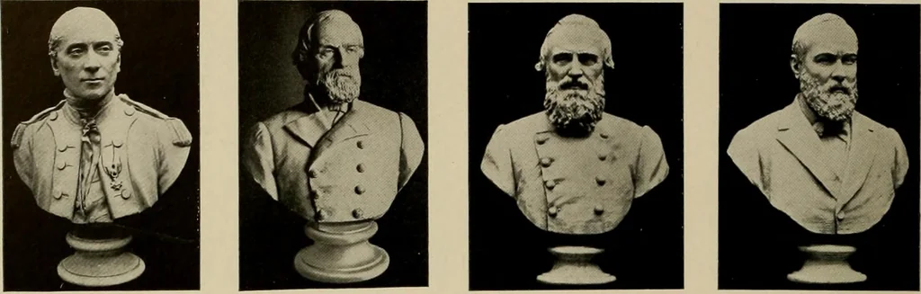 An illustration from Catalogue of plaster reproductions from antique, medieval and modern sculpture : subjects suitable for schools, libraries, and homes., 1911, leaf 85