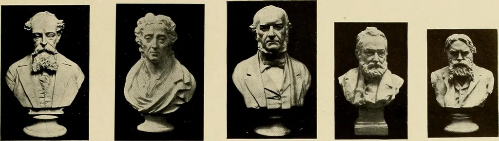 An illustration from Catalogue of plaster reproductions from antique, medieval and modern sculpture : subjects suitable for schools, libraries, and homes., 1911, leaf 86