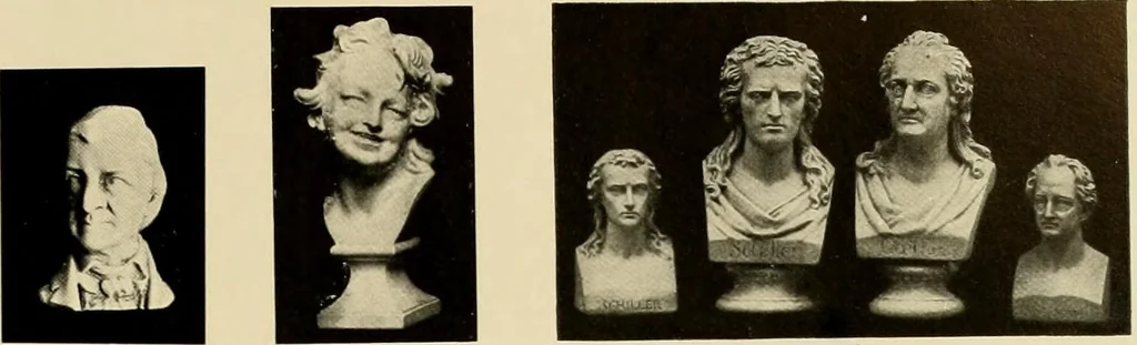 An illustration from Catalogue of plaster reproductions from antique, medieval and modern sculpture : subjects suitable for schools, libraries, and homes., 1911, leaf 88