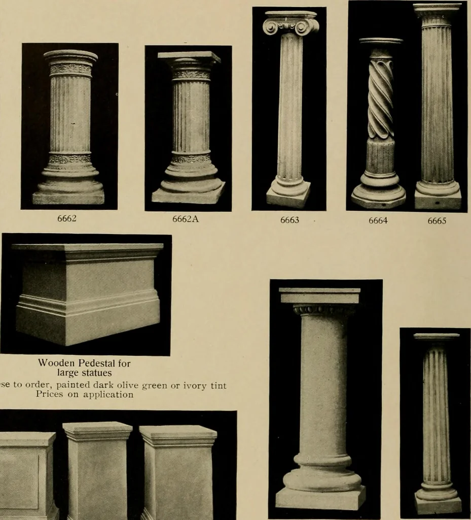 An illustration from Catalogue of plaster reproductions from antique, medieval and modern sculpture : subjects suitable for schools, libraries, and homes., 1911, leaf 91