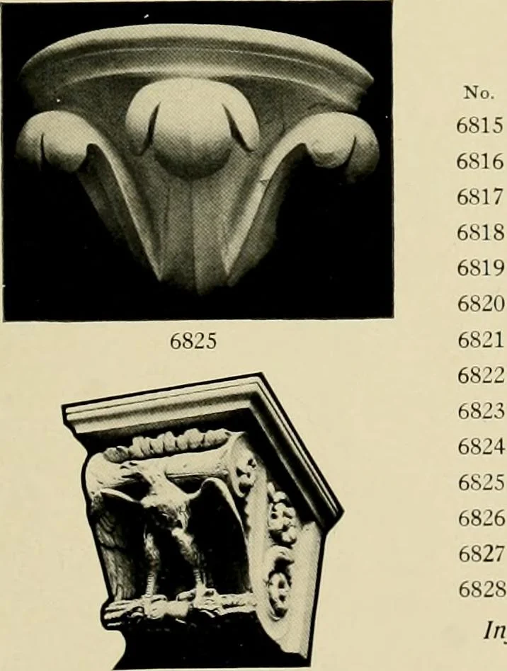 An illustration from Catalogue of plaster reproductions from antique, medieval and modern sculpture : subjects suitable for schools, libraries, and homes., 1911, leaf 94