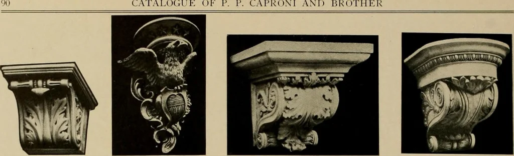 An illustration from Catalogue of plaster reproductions from antique, medieval and modern sculpture : subjects suitable for schools, libraries, and homes., 1911, leaf 95