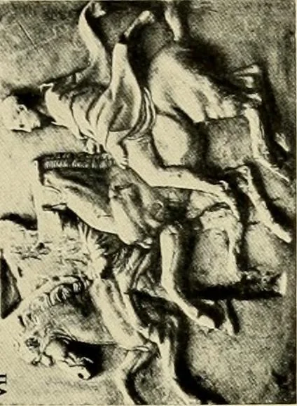 An illustration from Catalogue of plaster reproductions from antique, medieval and modern sculpture : subjects suitable for schools, libraries, and homes., 1911, leaf 98