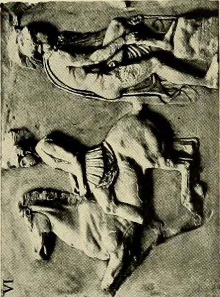An illustration from Catalogue of plaster reproductions from antique, medieval and modern sculpture : subjects suitable for schools, libraries, and homes., 1911, leaf 98