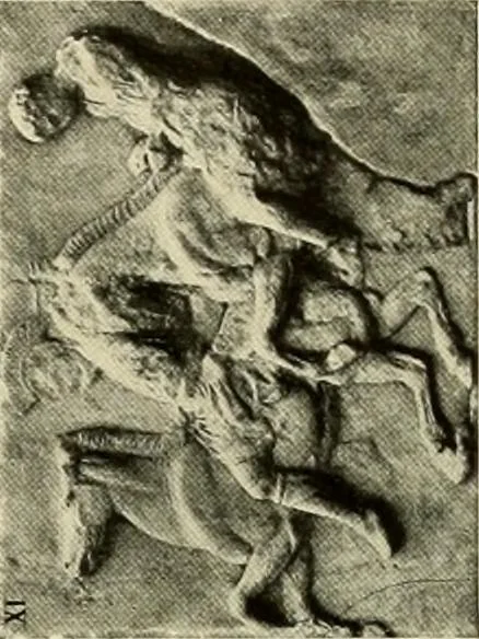 An illustration from Catalogue of plaster reproductions from antique, medieval and modern sculpture : subjects suitable for schools, libraries, and homes., 1911, leaf 98