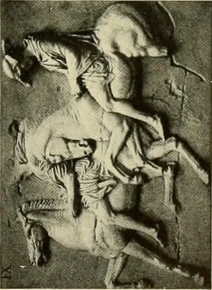 An illustration from Catalogue of plaster reproductions from antique, medieval and modern sculpture : subjects suitable for schools, libraries, and homes., 1911, leaf 98