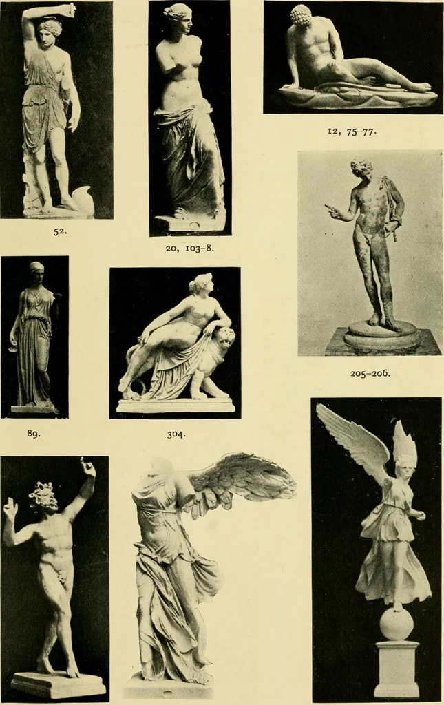 An illustration from Catalogue of A. Da Prato and Co. : importers and manufacturers of plaster cast reproductions from antique, medieval, and modern sculpture : subjects of every description for art schools : edition of 1900., 1900, leaf 34