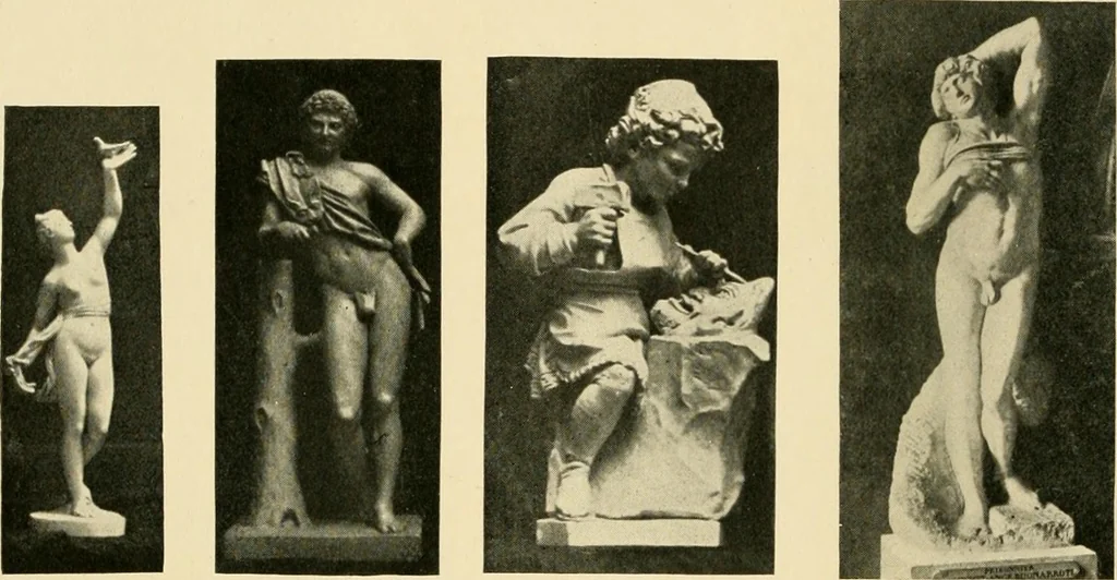An illustration from Catalogue of A. Da Prato and Co. : importers and manufacturers of plaster cast reproductions from antique, medieval, and modern sculpture : subjects of every description for art schools : edition of 1900., 1900, leaf 35