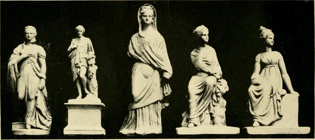 An illustration from Catalogue of A. Da Prato and Co. : importers and manufacturers of plaster cast reproductions from antique, medieval, and modern sculpture : subjects of every description for art schools : edition of 1900., 1900, leaf 37