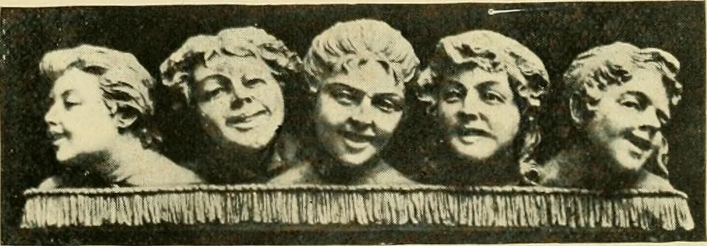 An illustration from Catalogue of A. Da Prato and Co. : importers and manufacturers of plaster cast reproductions from antique, medieval, and modern sculpture : subjects of every description for art schools : edition of 1900., 1900, leaf 38