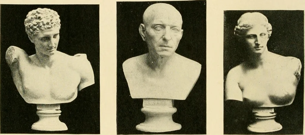 An illustration from Catalogue of A. Da Prato and Co. : importers and manufacturers of plaster cast reproductions from antique, medieval, and modern sculpture : subjects of every description for art schools : edition of 1900., 1900, leaf 39