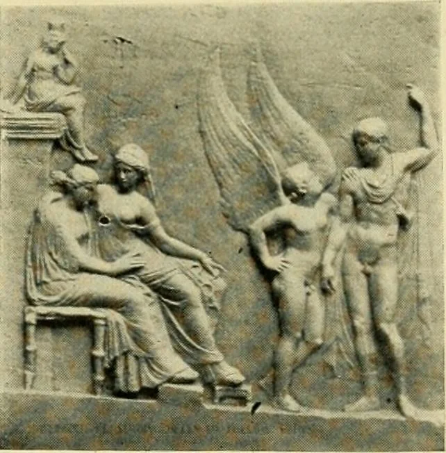 An illustration from Catalogue of A. Da Prato and Co. : importers and manufacturers of plaster cast reproductions from antique, medieval, and modern sculpture : subjects of every description for art schools : edition of 1900., 1900, leaf 44