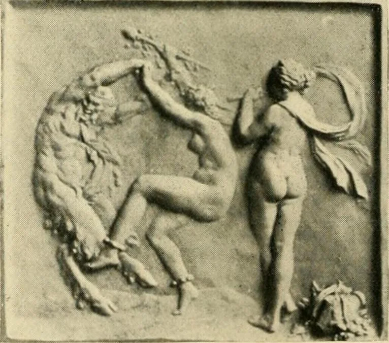 An illustration from Catalogue of A. Da Prato and Co. : importers and manufacturers of plaster cast reproductions from antique, medieval, and modern sculpture : subjects of every description for art schools : edition of 1900., 1900, leaf 49