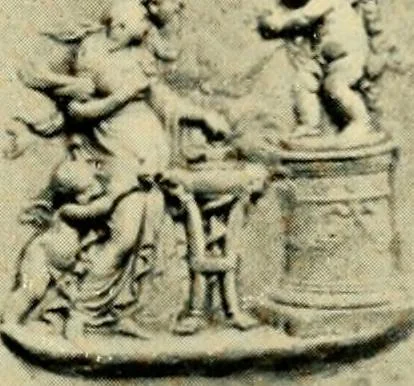An illustration from Catalogue of A. Da Prato and Co. : importers and manufacturers of plaster cast reproductions from antique, medieval, and modern sculpture : subjects of every description for art schools : edition of 1900., 1900, leaf 50