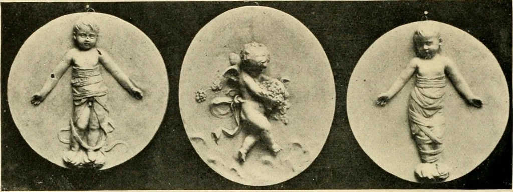 An illustration from Catalogue of A. Da Prato and Co. : importers and manufacturers of plaster cast reproductions from antique, medieval, and modern sculpture : subjects of every description for art schools : edition of 1900., 1900, leaf 57