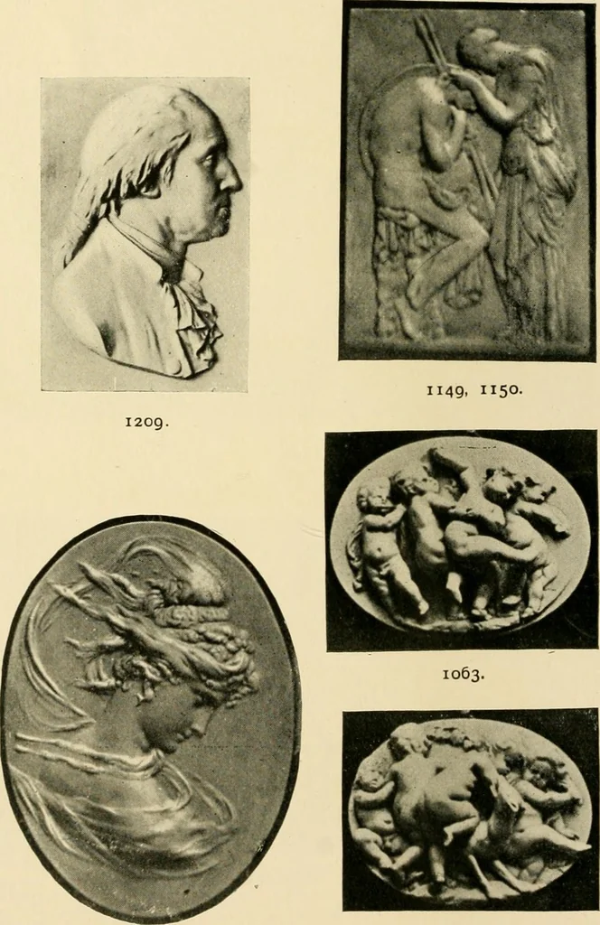 An illustration from Catalogue of A. Da Prato and Co. : importers and manufacturers of plaster cast reproductions from antique, medieval, and modern sculpture : subjects of every description for art schools : edition of 1900., 1900, leaf 59