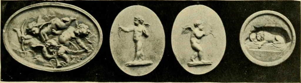 An illustration from Catalogue of A. Da Prato and Co. : importers and manufacturers of plaster cast reproductions from antique, medieval, and modern sculpture : subjects of every description for art schools : edition of 1900., 1900, leaf 60