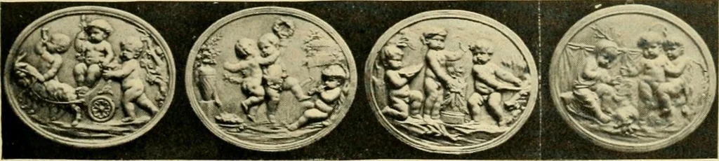 An illustration from Catalogue of A. Da Prato and Co. : importers and manufacturers of plaster cast reproductions from antique, medieval, and modern sculpture : subjects of every description for art schools : edition of 1900., 1900, leaf 60