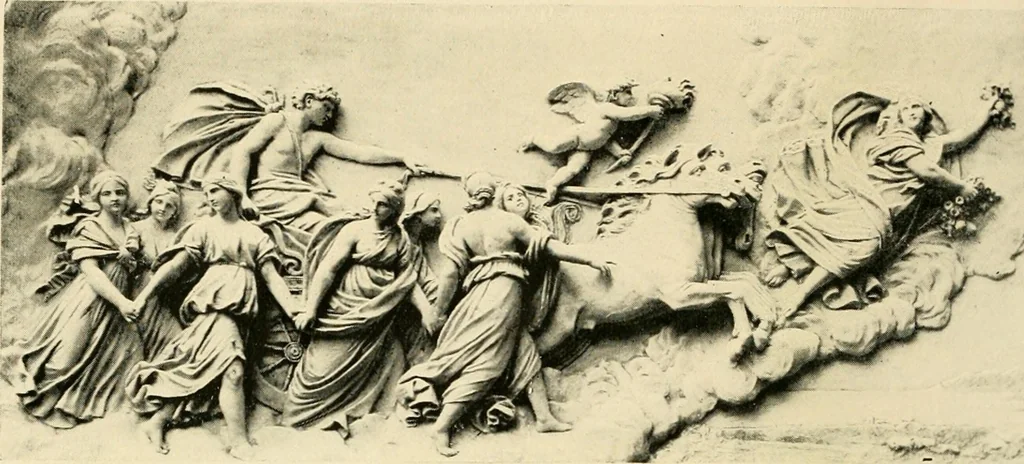 An illustration from Catalogue of A. Da Prato and Co. : importers and manufacturers of plaster cast reproductions from antique, medieval, and modern sculpture : subjects of every description for art schools : edition of 1900., 1900, leaf 61