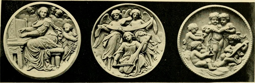 An illustration from Catalogue of A. Da Prato and Co. : importers and manufacturers of plaster cast reproductions from antique, medieval, and modern sculpture : subjects of every description for art schools : edition of 1900., 1900, leaf 64