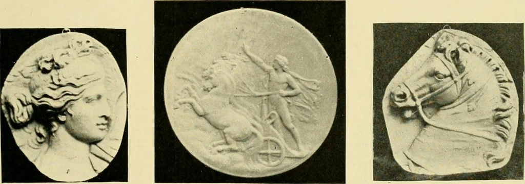 An illustration from Catalogue of A. Da Prato and Co. : importers and manufacturers of plaster cast reproductions from antique, medieval, and modern sculpture : subjects of every description for art schools : edition of 1900., 1900, leaf 66