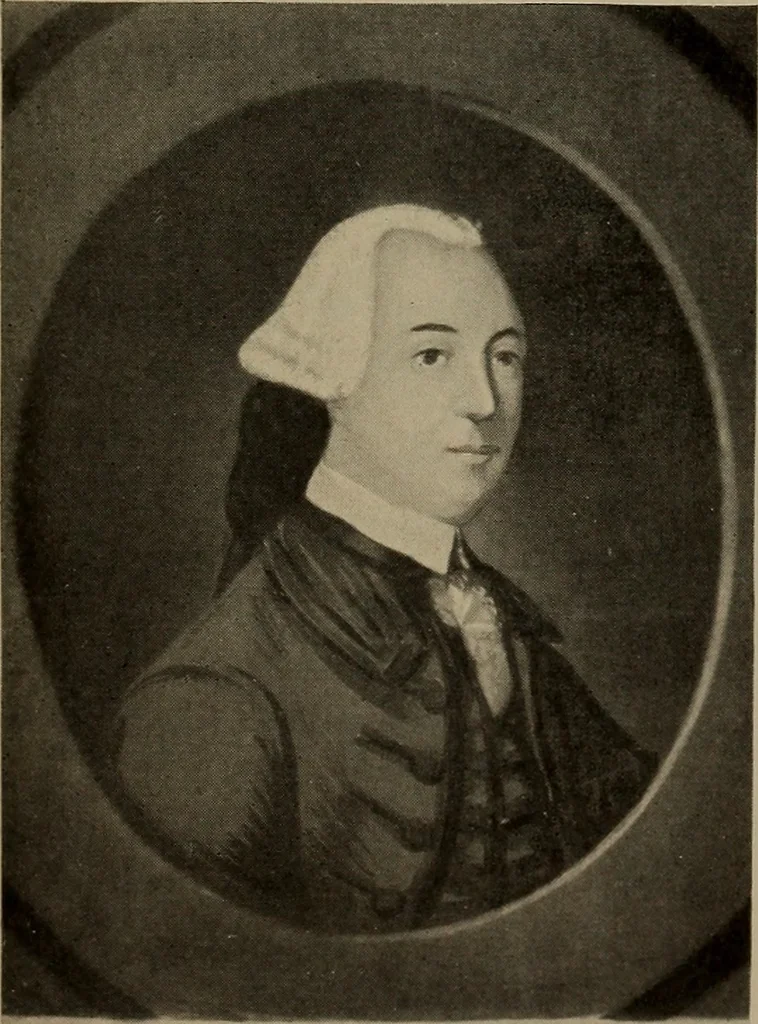 An illustration from Catalogue of American historical portraits and engravings : including rare Revolutionary prints and unique New York views, 1905, leaf 16