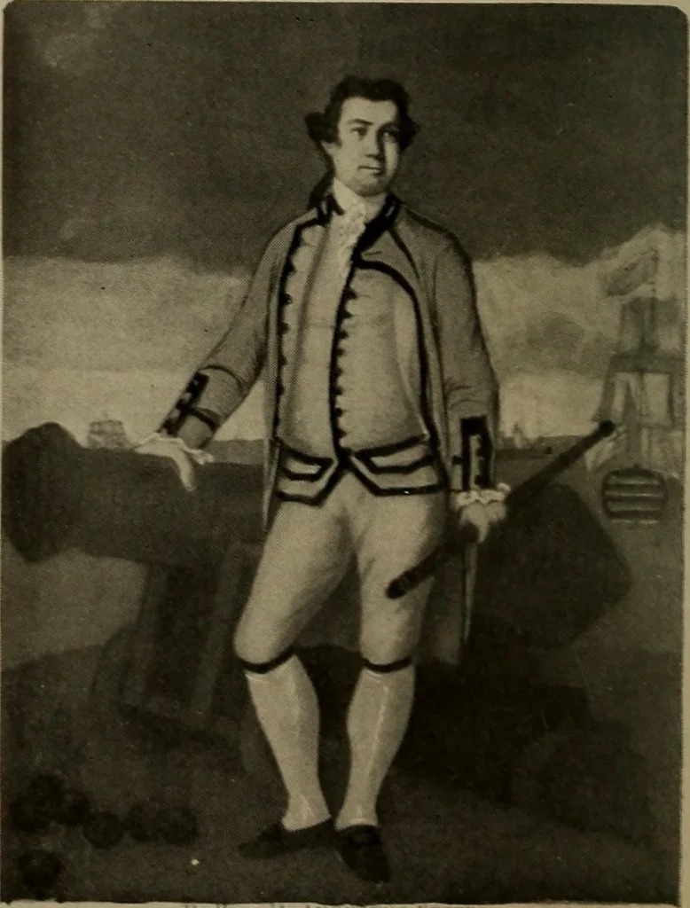 An illustration from Catalogue of American historical portraits and engravings : including rare Revolutionary prints and unique New York views, 1905, leaf 19