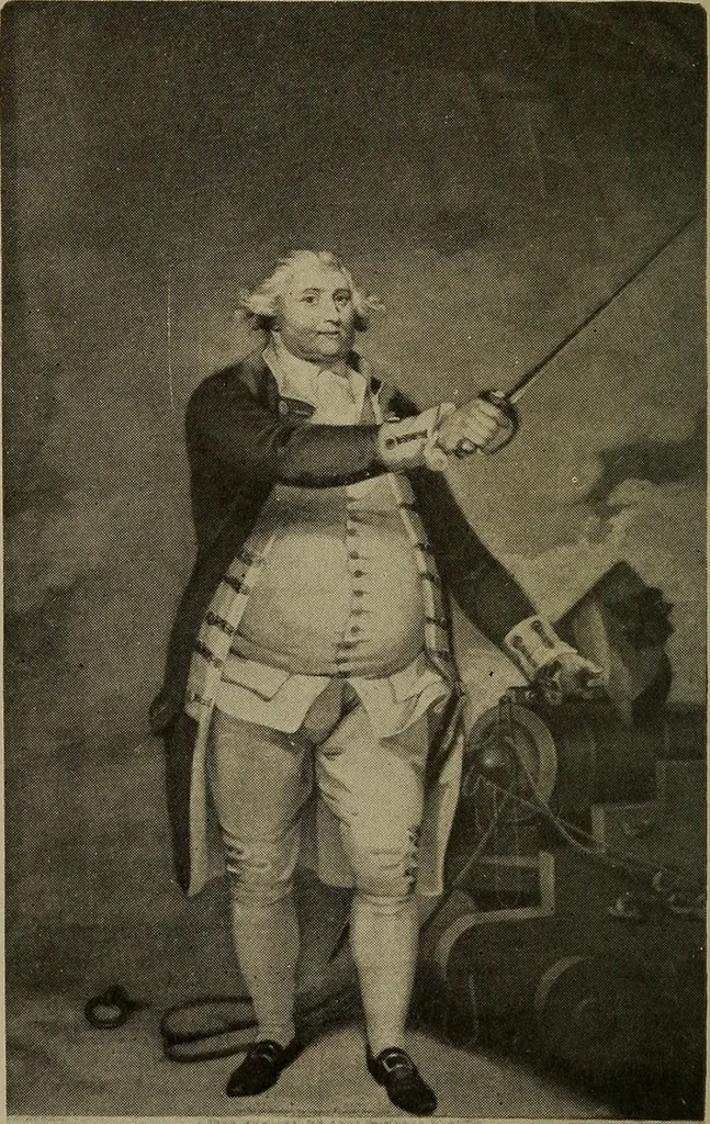 An illustration from Catalogue of American historical portraits and engravings : including rare Revolutionary prints and unique New York views, 1905, leaf 9
