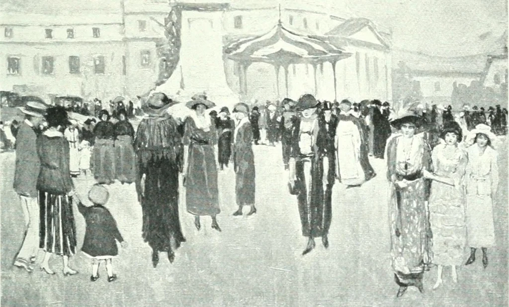 An illustration from Catalogue of the Forty-Ninth annual exhibition of the Ontario Society of Artists, 1921, leaf 24