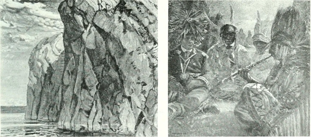 An illustration from Catalogue of the Fiftieth annual exhibition of the Ontario Society of Artists, 1922, leaf 32